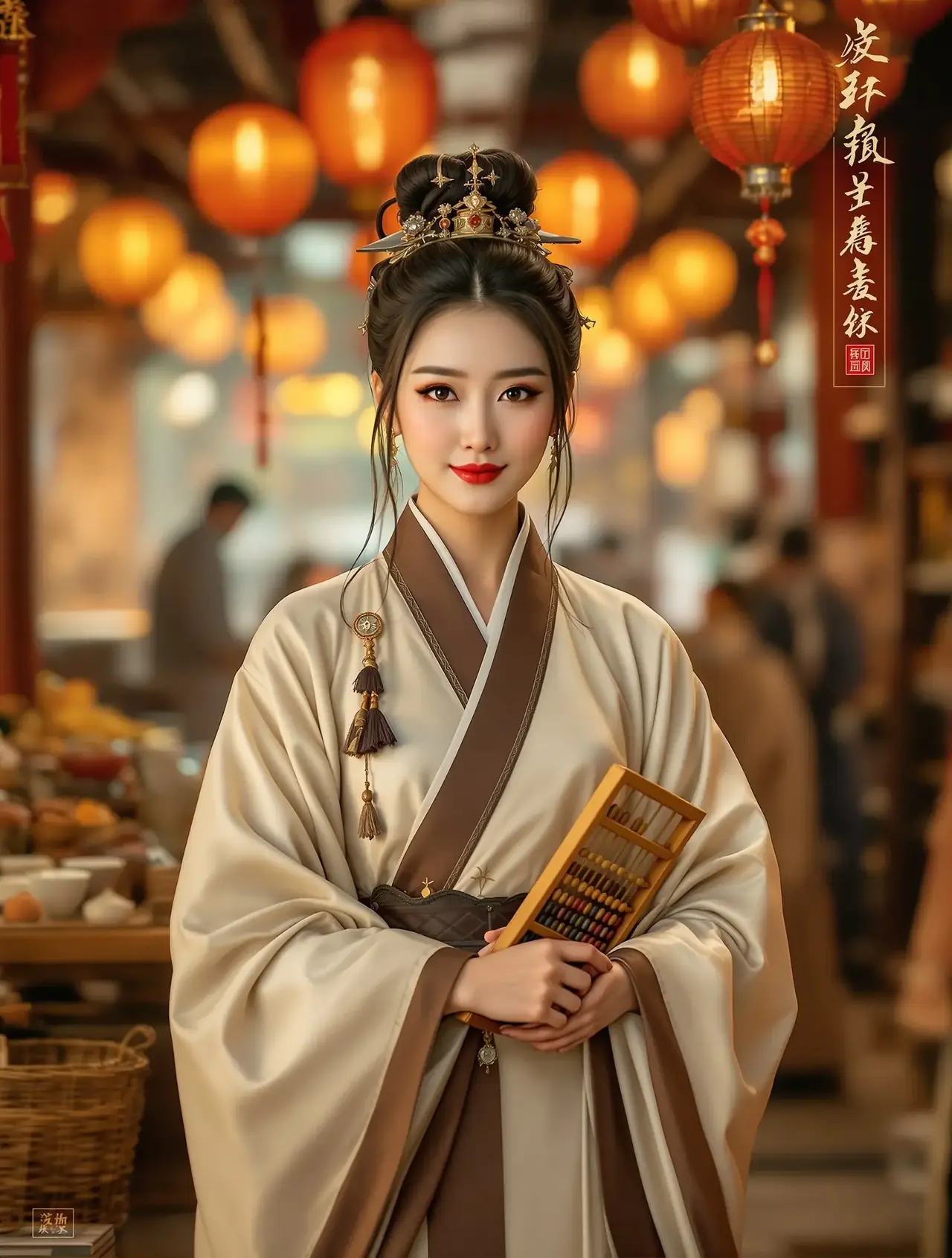 红苹果短剧《锦绣商途》商女逆袭题材短剧封面